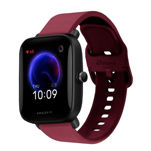 Correa Para Amazfit Bip U Vino Rojo