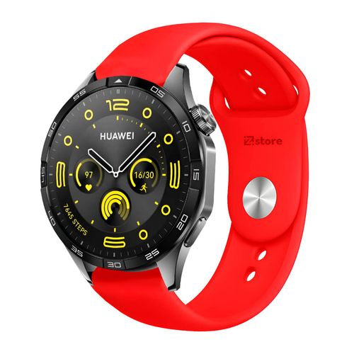 Correa Para Huawei Watch GT4 46mm Rojo