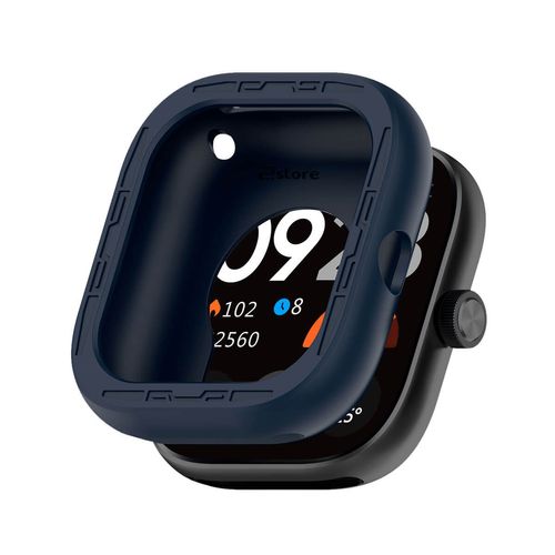 Case de Silicona Para Redmi Watch 4 Azul Oscuro