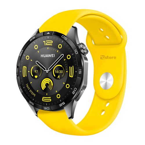 Correa Para Huawei Watch GT4 46mm Amarillo