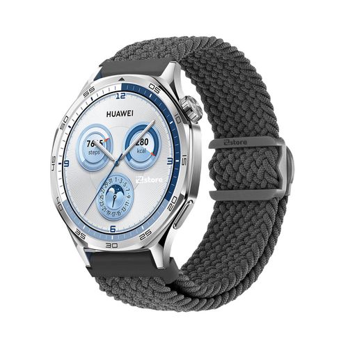 Correa de Nylon Para Huawei Watch GT5/GT5 Pro 46mm Gris