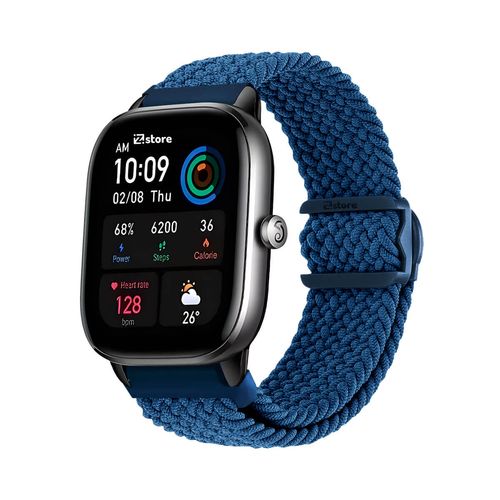 Correa de Nylon Amazfit GTS4 Mini Azul Oscuro