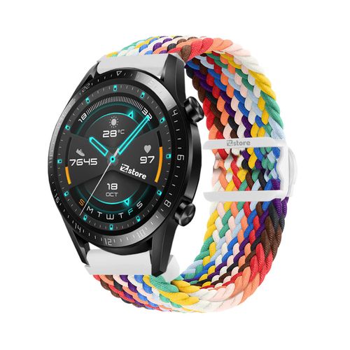 Correa de Nylon Para Huawei Watch GT2 42mm Multicolor