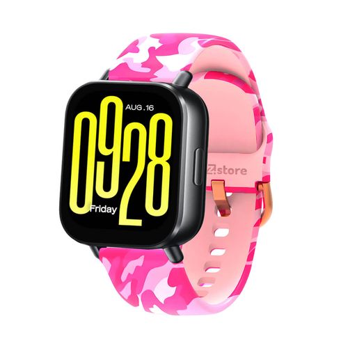 Correa Para Redmi Watch 5 Active Camuflado Rosado