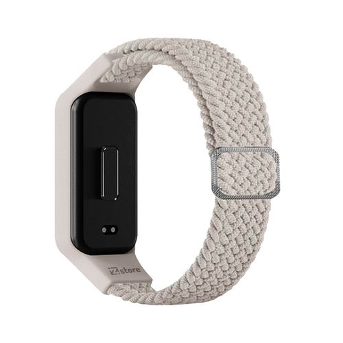 Correa de Nylon Para Xiaomi Mi Band 8 Active Crema