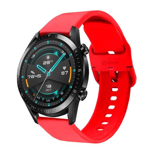 Correa Para Huawei GT2 42mm Rojo