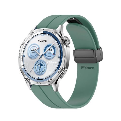 Correa Para Huawei Watch GT5/GT5 Pro 46mm Broche Magnético Verde Pino