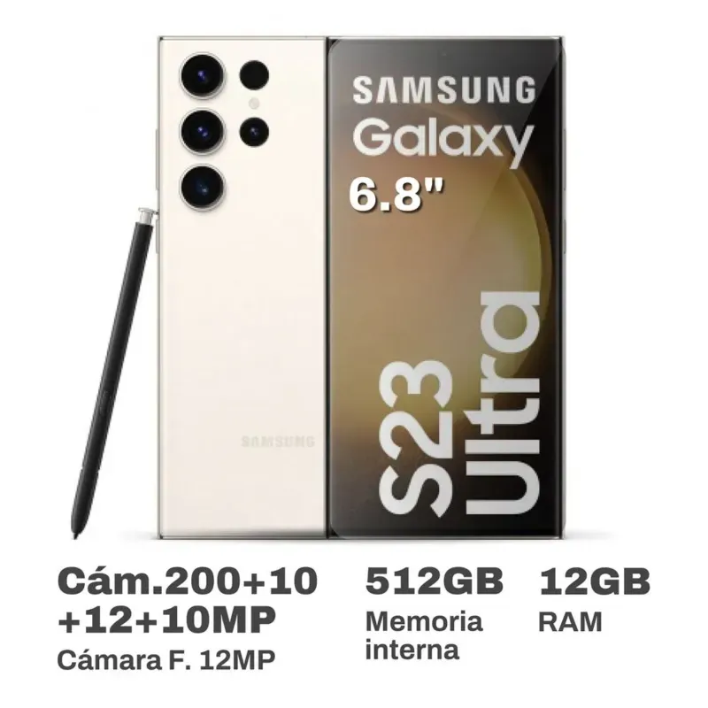 Celular-Samsung-Galaxy-S23-Ultra-68---512GB-ROM-12GB-RAM--Crema--CAJA-ABIERTA-