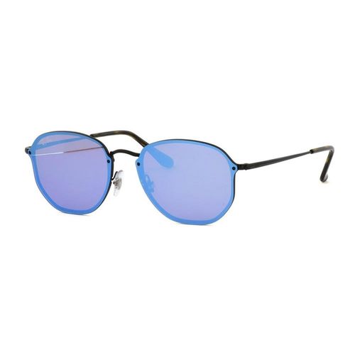 Lentes de Sol Ray Ban Blaze Hexagonal RB3579N 153/7V Violeta Azul Nezmun