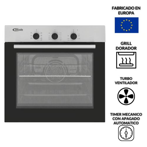 Horno Empotrable Eléctrico HKT600-PIX Marca Klimatic (MUNDO ELECTRONICO)