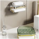 Jabonera-Elegante-con-Escurridor-y-Esponja-Absorbente-para-Baño-P-B11