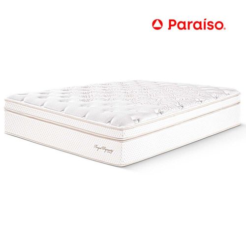 Colchón Paraíso Royal Dynasty 1.5 Plazas + 1 almohada viscoelástica + protector