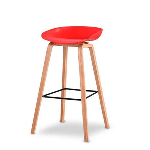 Silla de Bar Aruba color Rojo