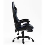 Silla-Gamer-con-Masajeador-Lumbar-Playpro-X1-Azul-Base-de-Metal