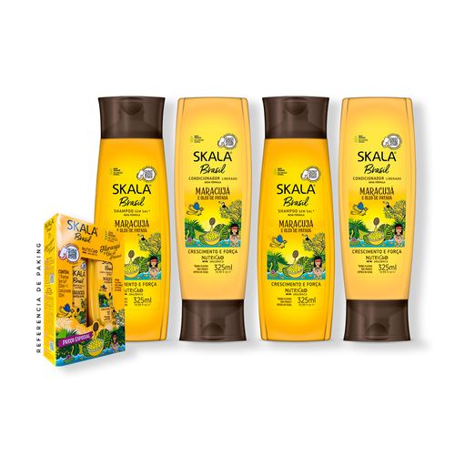 2 Duo Shampoo + Acondicionador Maracuyá Skala Expert 325ml