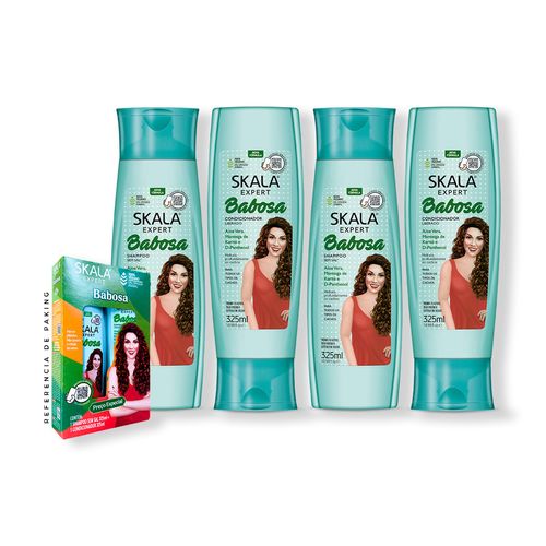 2 Duo Shampoo + Acondicionador Babosa Skala Expert 325ml