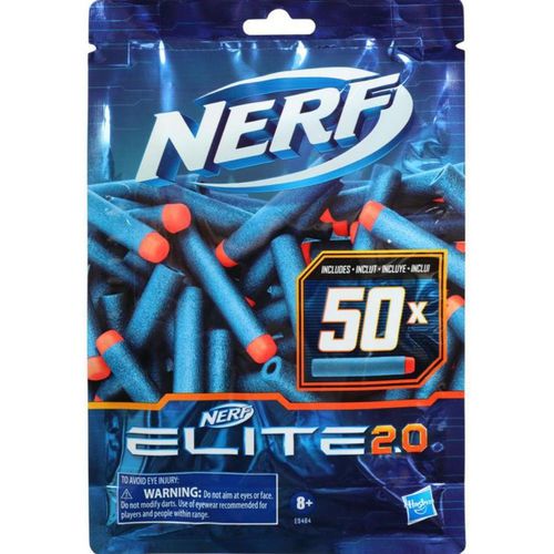 Pack Dardos De Repuesto Nerf Elite 2.0 X50 Unidades