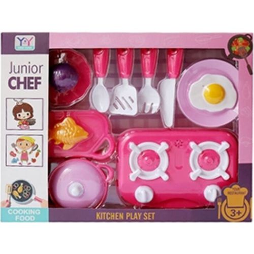 Set De Cocina 12 Piezas Para Niñas