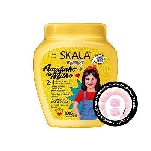 Crema Capilar Amidinho de Milho Kids 1000g Skala Expert + REGALO