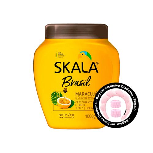 CREMA DE BRASIL MARACUYA 1000G SKALA + REGALO