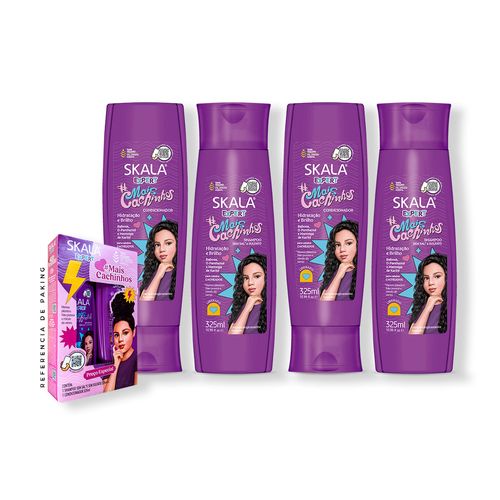 2 Duo Shampoo + Acondicionador Mais Cachinhos Skala Expert 325ml