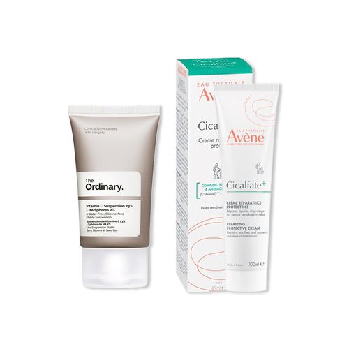 Vitamina C Suspesion 23% + HA Spheres 2% 30 mlThe ordinary+Cicalfate crema reparadora Avene 40ml