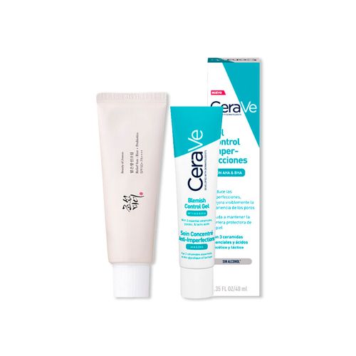 RELIEF SUN RICE + PROBIOTICS - BEAUTY OF JOSEON 50 ML+CeraVe Tratamiento Anti-imperfecciones Blemish