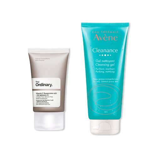 Vitamina C Suspesion 23% + HA Spheres 2% 30 mlThe ordinary+Cleanance gel Avene 200ml