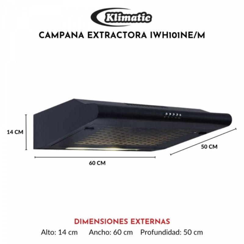 Campana-Extractora-60cm-IWH101NEM-Klimatic