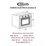 Horno-Electrico-Empotrable-Klimatic-GAMMA-B-