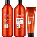 Shampoo-1000ml---Acondicionador---Mascarilla-Redken-Frizz-Dismiss