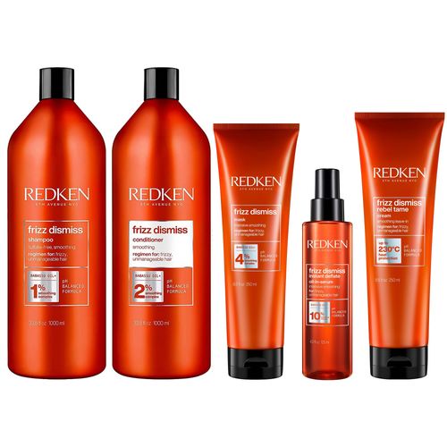 Tratamiento Sin Sal Anti Frizz Post Alisado Redken Frizz Dismiss Litro