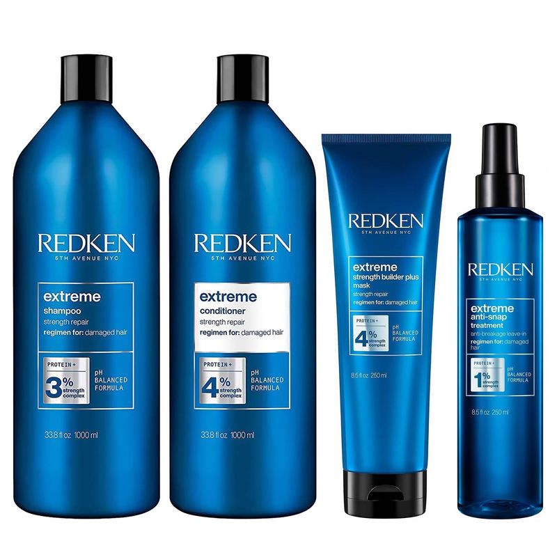 Shampoo-1000ml---Acondicionador---Mascarilla--Anti-Snap-Redken-Extreme