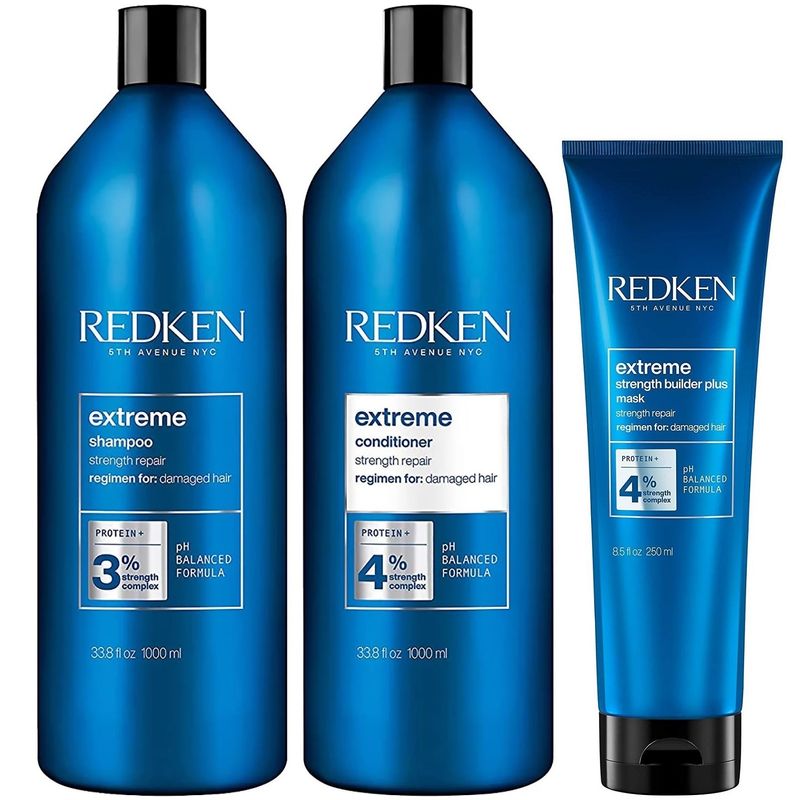 Shampoo-Reparador-1000ml---Acondicionador---Mascarilla-Redken-Extreme