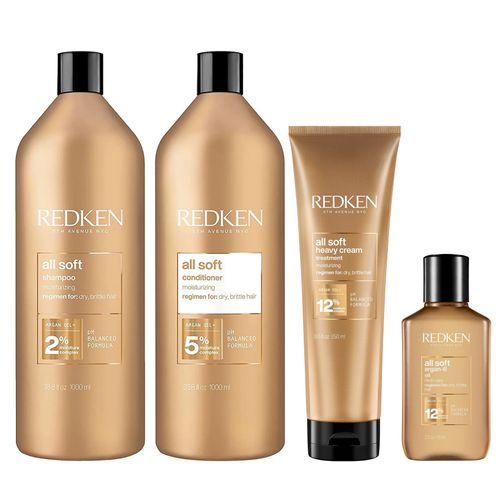 Tratamiento Hidratante con Aceite de Argán Redken All Soft 1000ml