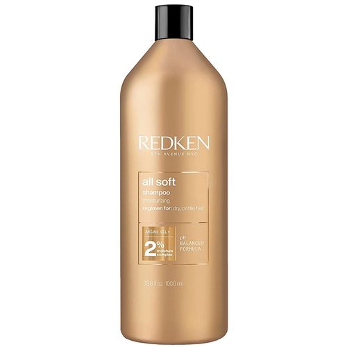 Shampoo Hidratante con Aceite de Argán Redken All Soft 1000ml