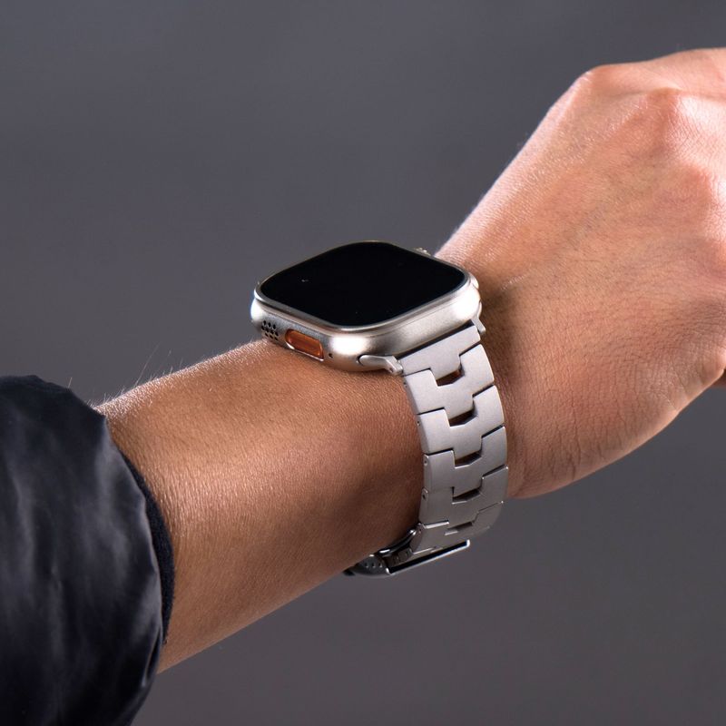 Correa-de-Titanio-para-Apple-Watch-Ultra-1-Ultra-2-Eslabones-Matte