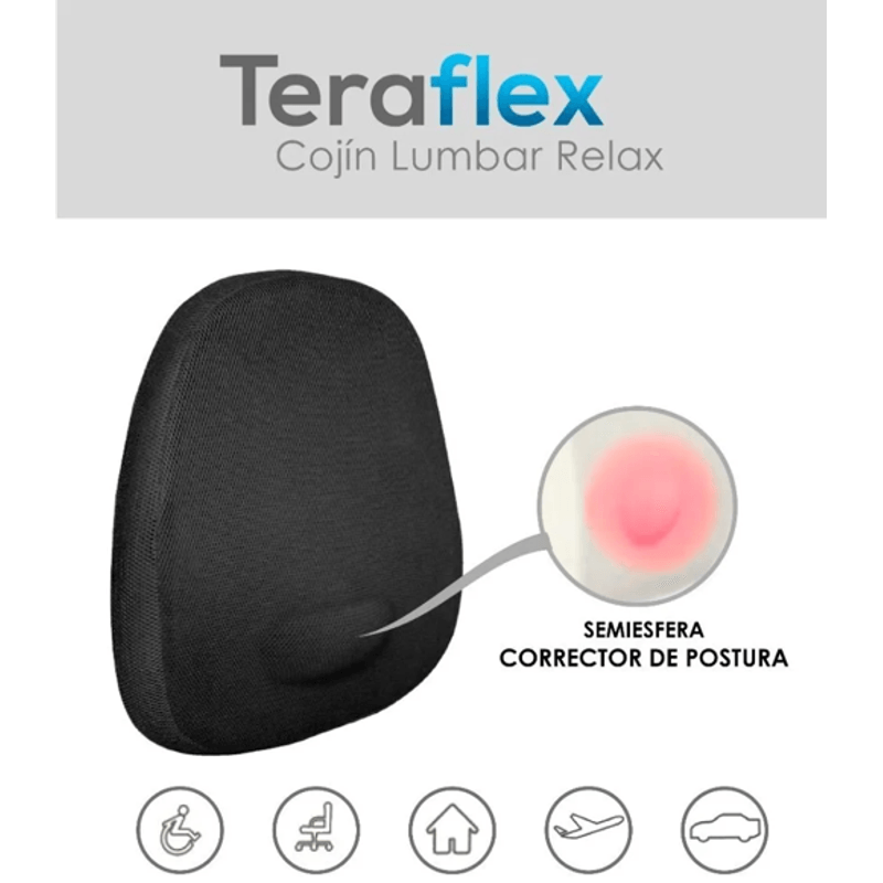 COJIN-LUMBAR-RELAX---CORRECTOR-DE-POSTURA--MEMORY-FOAM--TERAFLEX--53x47x7-CM