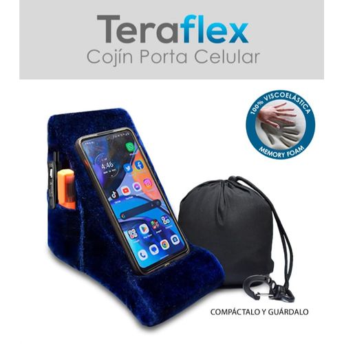 PORTACELULAR  COJIN MEMORY FOAM  TERAFLEX  COMPACTALO Y LLEVALO