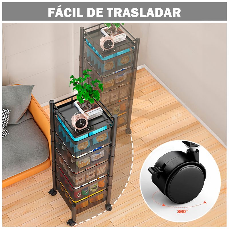 Estante-Giratorio-Organizador-de-Baño-5-Niveles-Cuadrado-ZD3