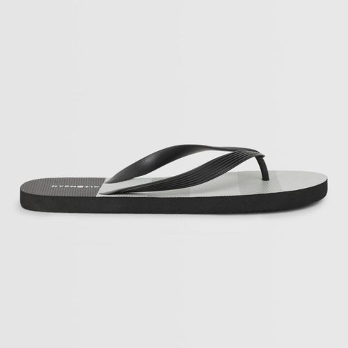 Sandalias De Playa Hombre Hypnotic Rayas Negro