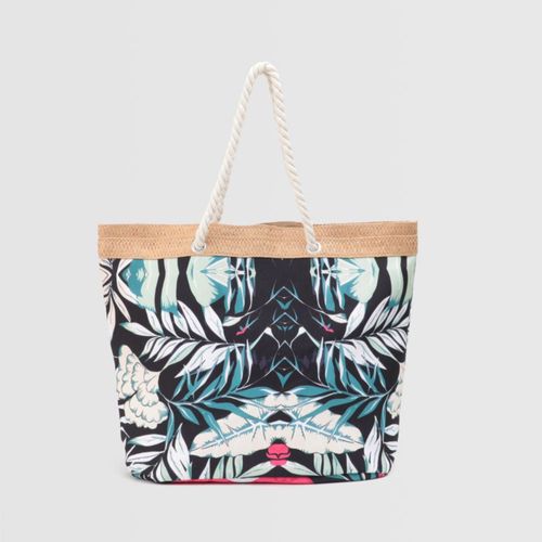 Cartera de Playa Hypnotic Print Rosado