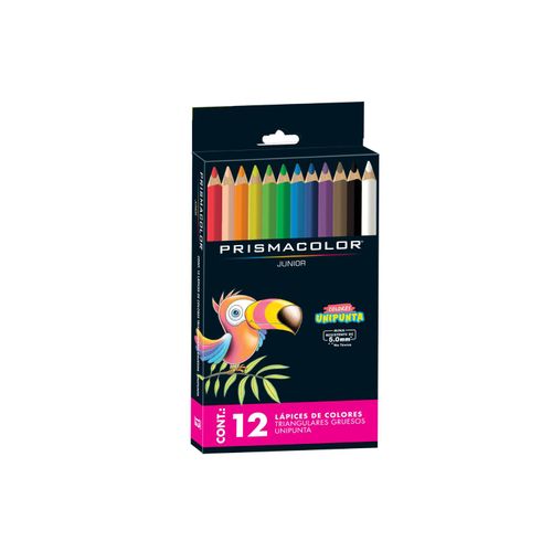 LAPICES 12 COLORES JUNIOR PRISMACOLOR