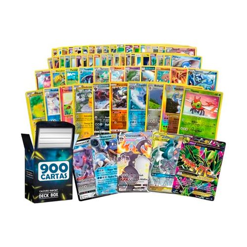 LOTE 900 CARTAS AL AZAR POKEMON TCG