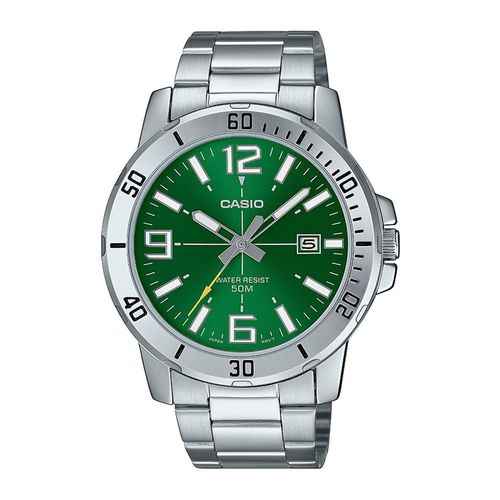 Reloj Casio MTP-VD01D-3B Hombre Plateado Analógico