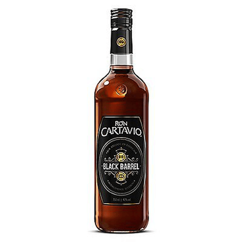 RON CARTAVIO black barril 3años 750 ML (OFERTA)