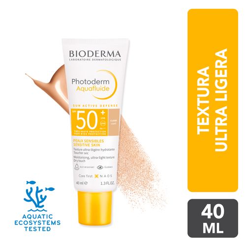 Protector Solar Bioderma Photoderm Aquafluide Light SPF 50+ - Tubo 40 ML