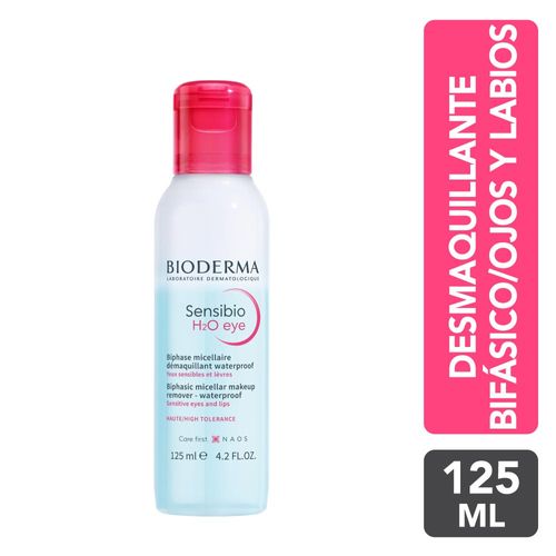 Desmaquillante Micelar Bioderma Sensibio H2O Eye - Frasco 125 ML