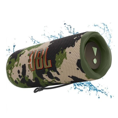 JBL Flip 6 Parlante Bluetooth Acuatico Extra Bass 30W - Camuflado