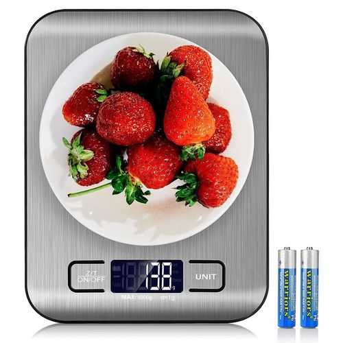 Balanza Portatil Digital Metalica Gramera Hasta 5 Kilos